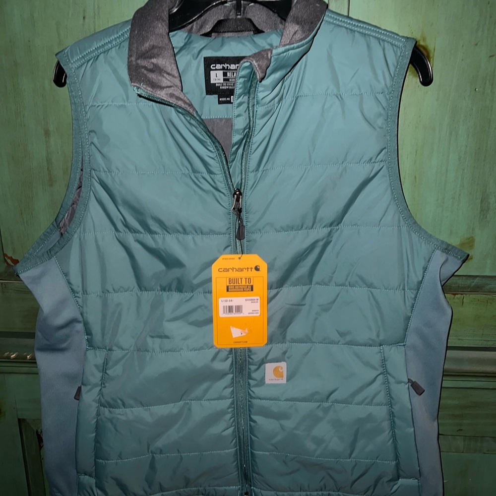 WOMEN'S PUFFER VEST - RELAXED FIT - RAIN DEFENDER
